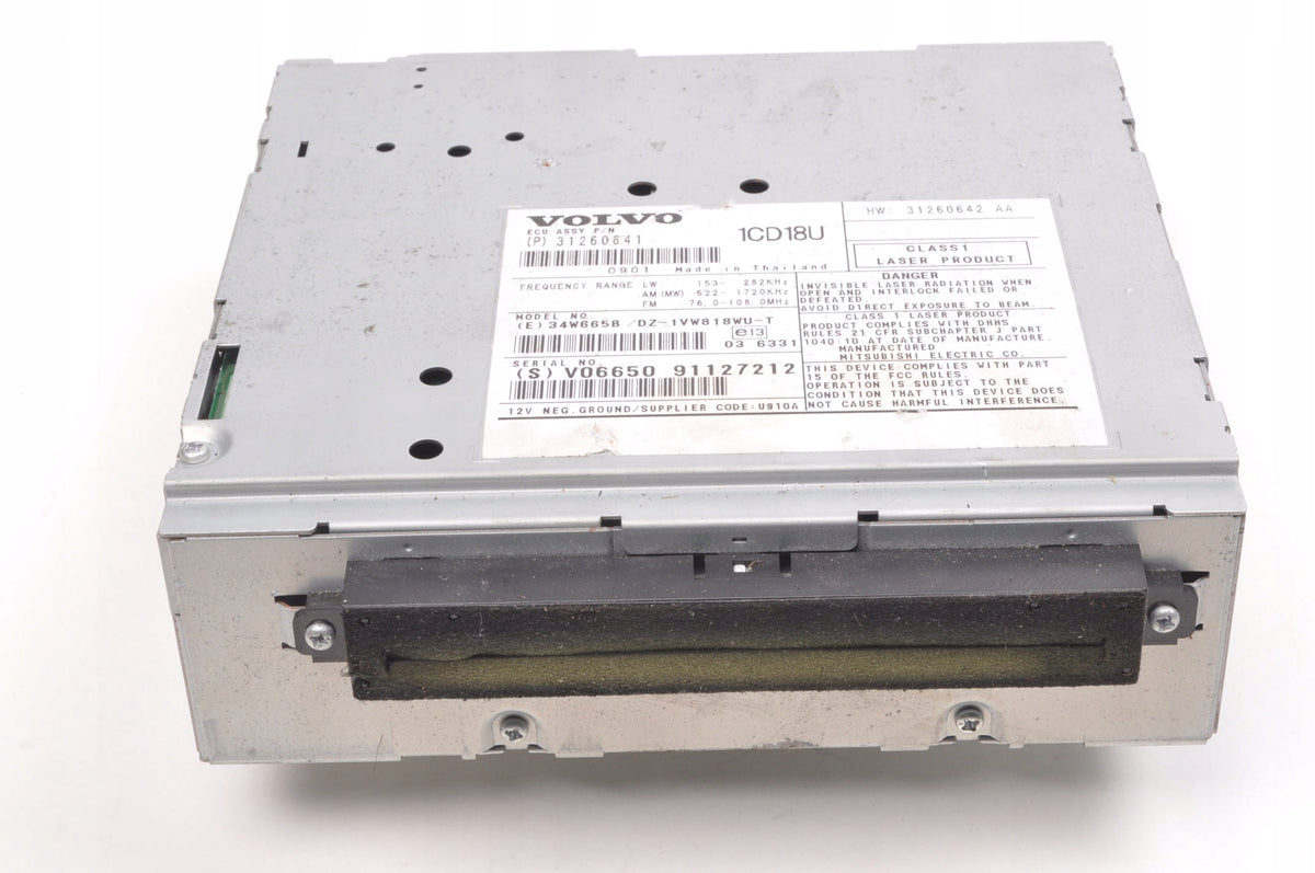 VOLVO C30 S40 II V50 C70 II RADIO 31260641