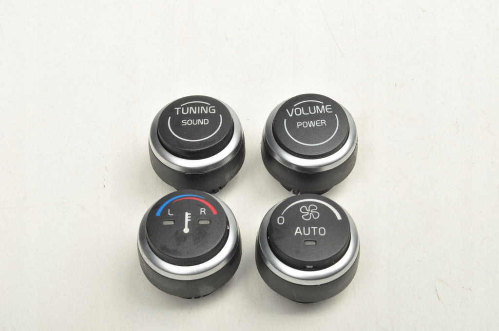 VOLVO C30 S40 II V50 C70 KNOB SET AIR CONDITIONING RADIO PANEL