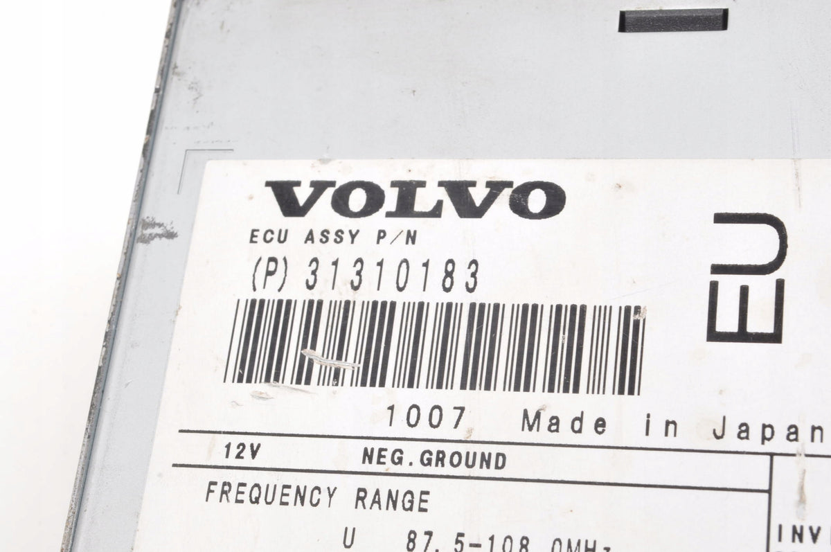 VOLVO C30 S40 II V50 C70 NAVIGATION PLATE READER 31310183