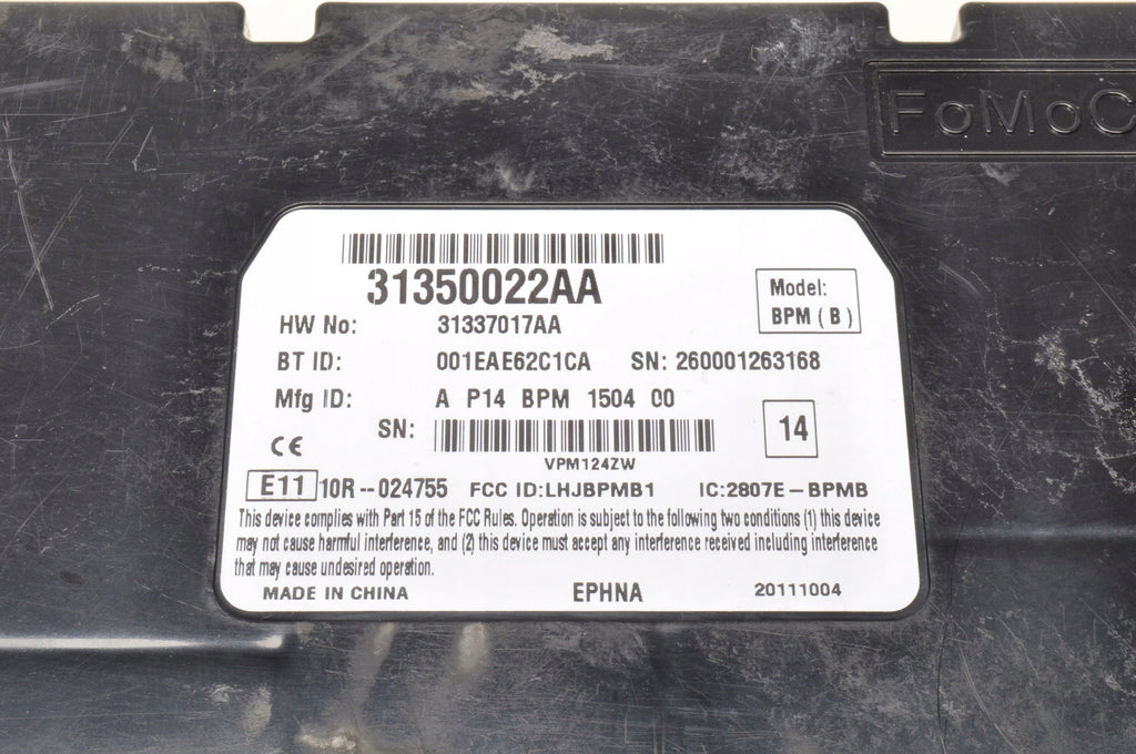 VOLVO C30 S40 II XC90 AND BLUETOOTH MODULE 31350022AA
