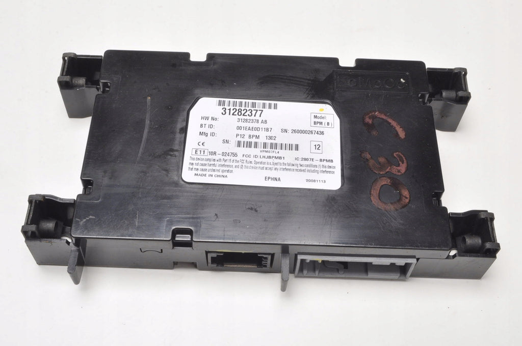 VOLVO C30 S40 V50 C70 BLUETOOTH MODULE 31282377