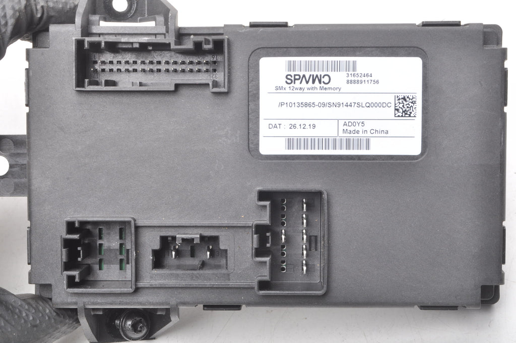 VOLVO C40 XC40 II SEAT CONTROL UNIT 31652464