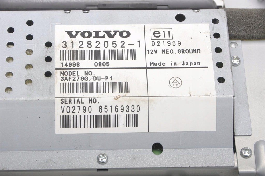 VOLVO C70 II DISPLAY NAVIGATION SCREEN 31282052