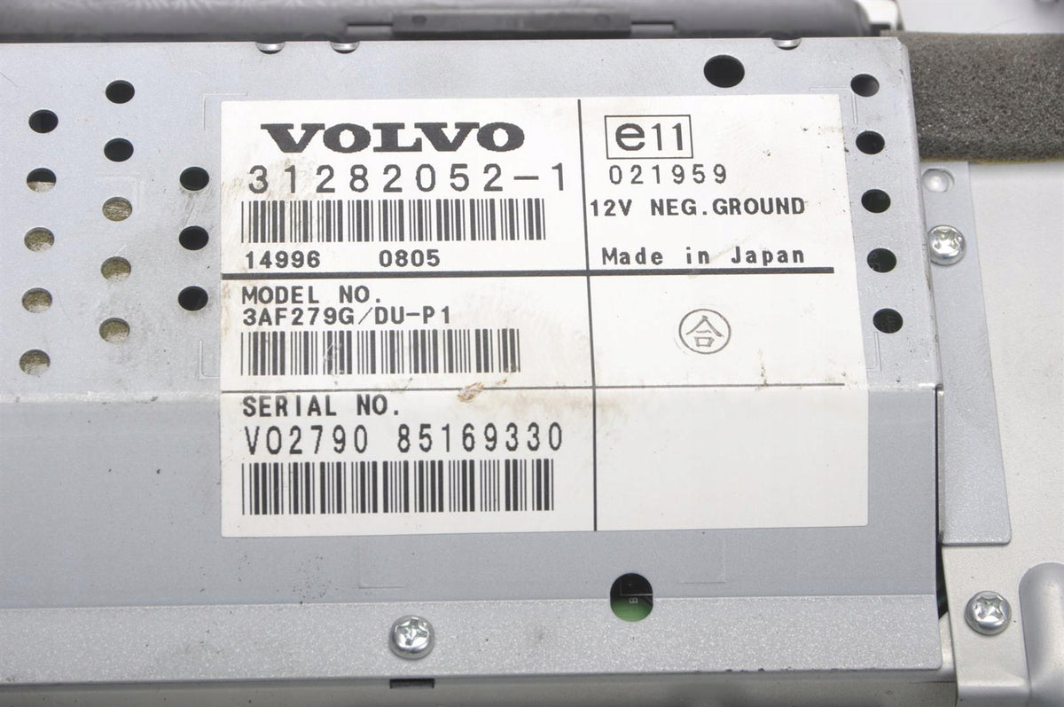 VOLVO C70 II DISPLAY NAVIGATION SCREEN 31282052