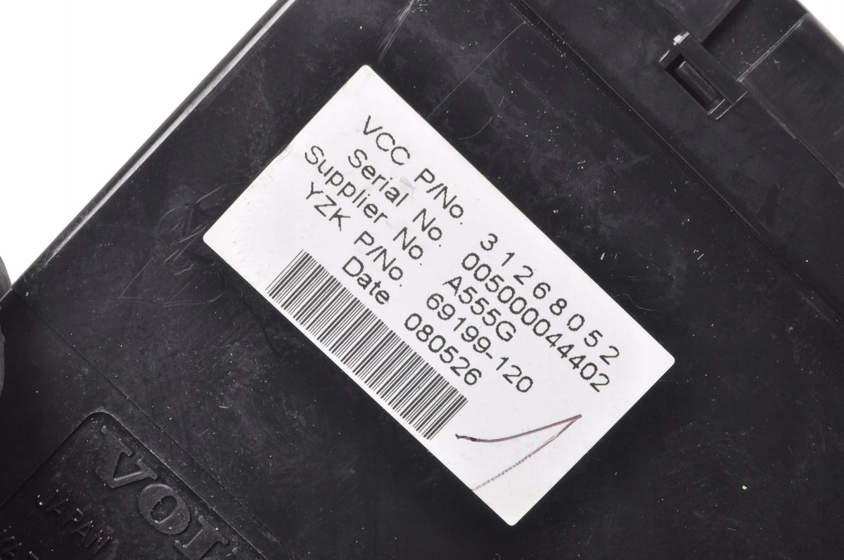 VOLVO C70 II DISPLAY SCREEN 31268052