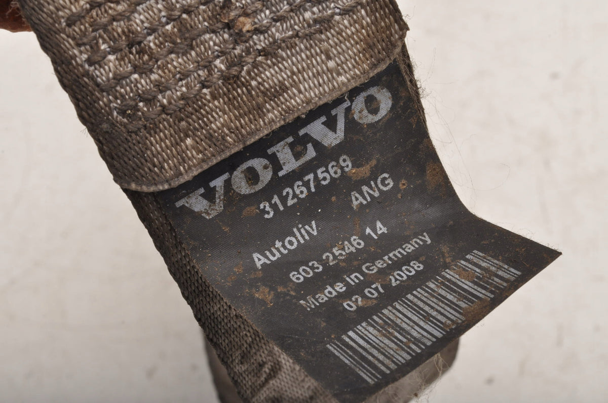 VOLVO C70 II SEAT BELT RIGHT FRONT 604548200