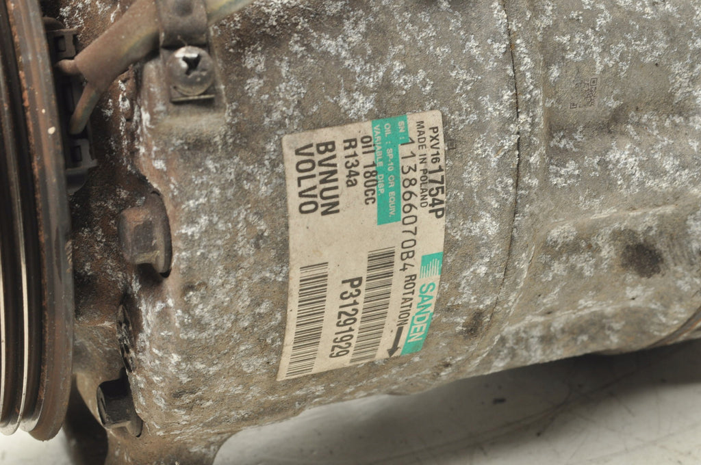 VOLVO S40 II C30 C70 V50 1.6 8V D2 114KM AIR CONDITIONING COMPRESSOR 31291929