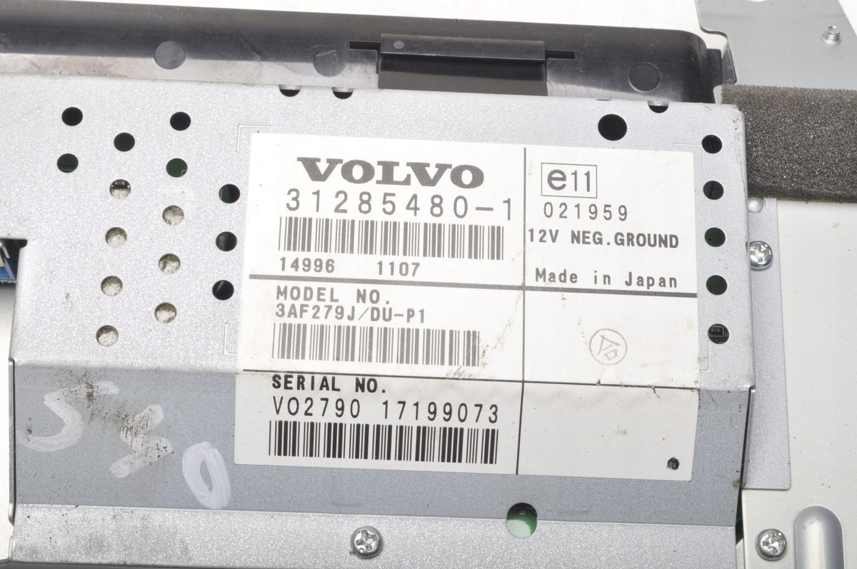VOLVO S40 II DISPLAY NAVIGATION SCREEN 31285480