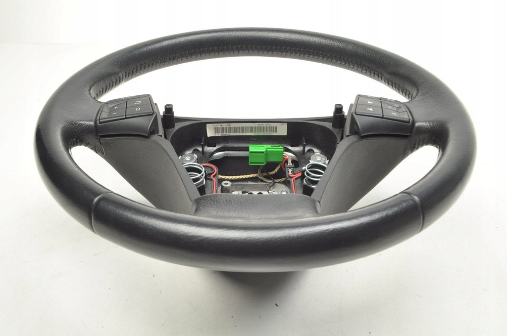 VOLVO S40 II LEATHER STEERING WHEEL 55160060 30778754 MULTIFUNCTIONAL