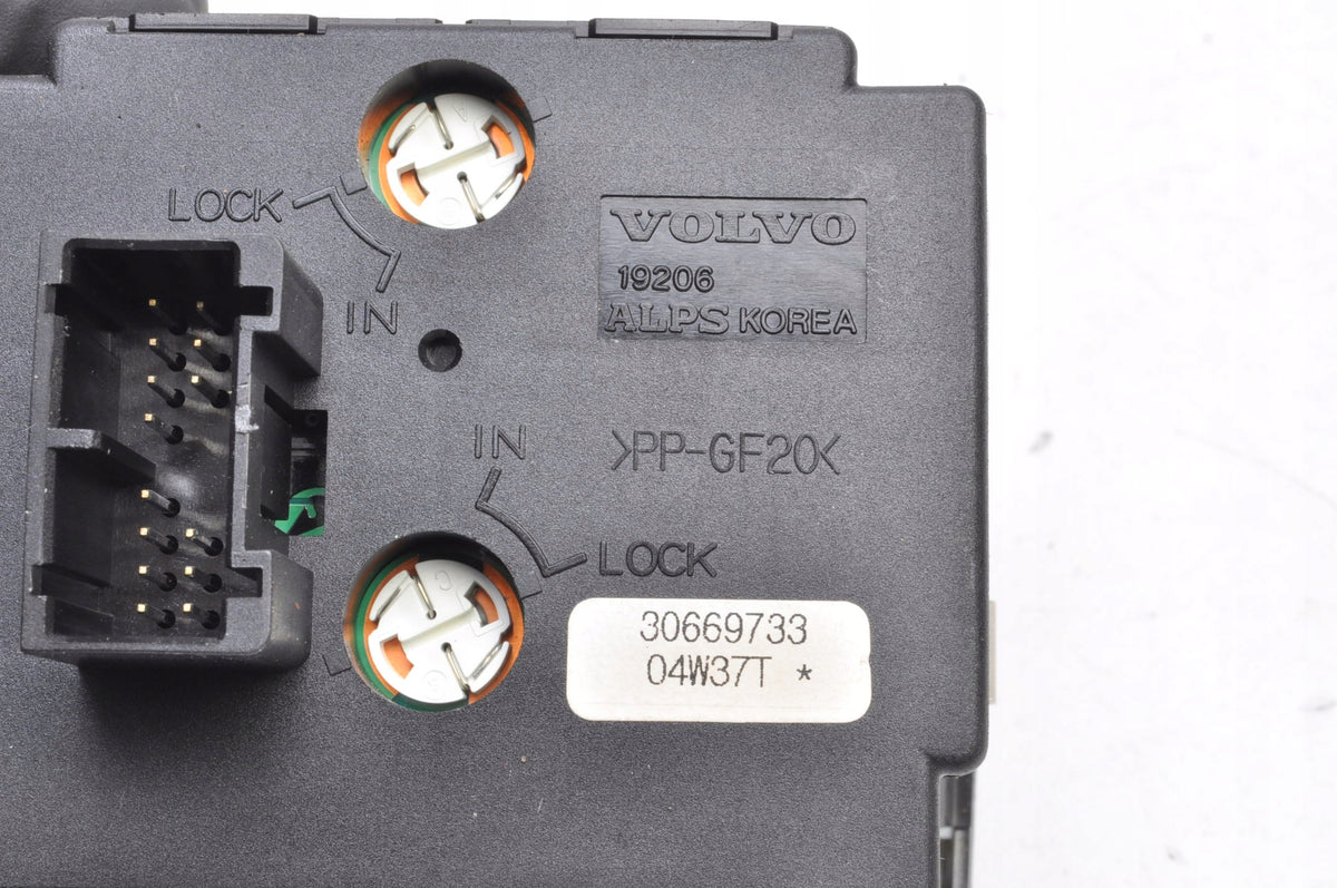 VOLVO S40 II LIGHT SWITCH 30669733