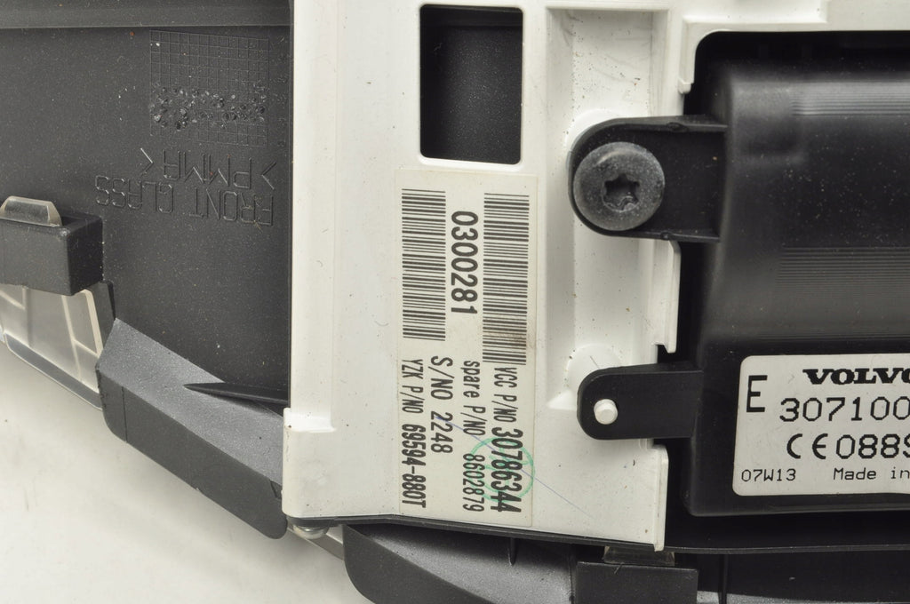 VOLVO S40 II V50 1.6 D 109KM COUNTER CLOCKS 30786344 30710071 EUROPE