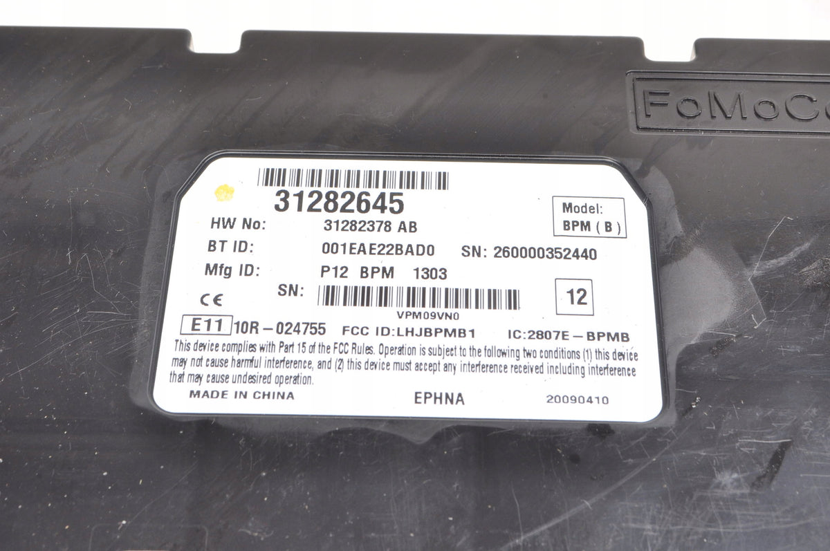 VOLVO S40 II V50 BLUETOOTH MODULE 31282645