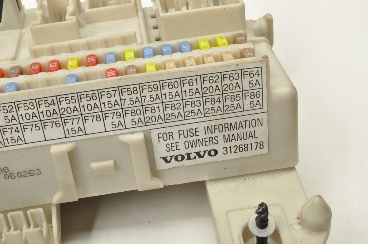 VOLVO S40 II V50 C70 C30 BOX MODULE BSI KEY 31254903 31268178