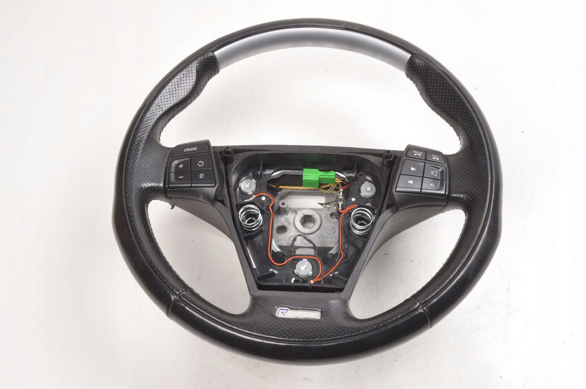 VOLVO S40 II V50 LEATHER STEERING WHEEL R-DESIGN LIFT