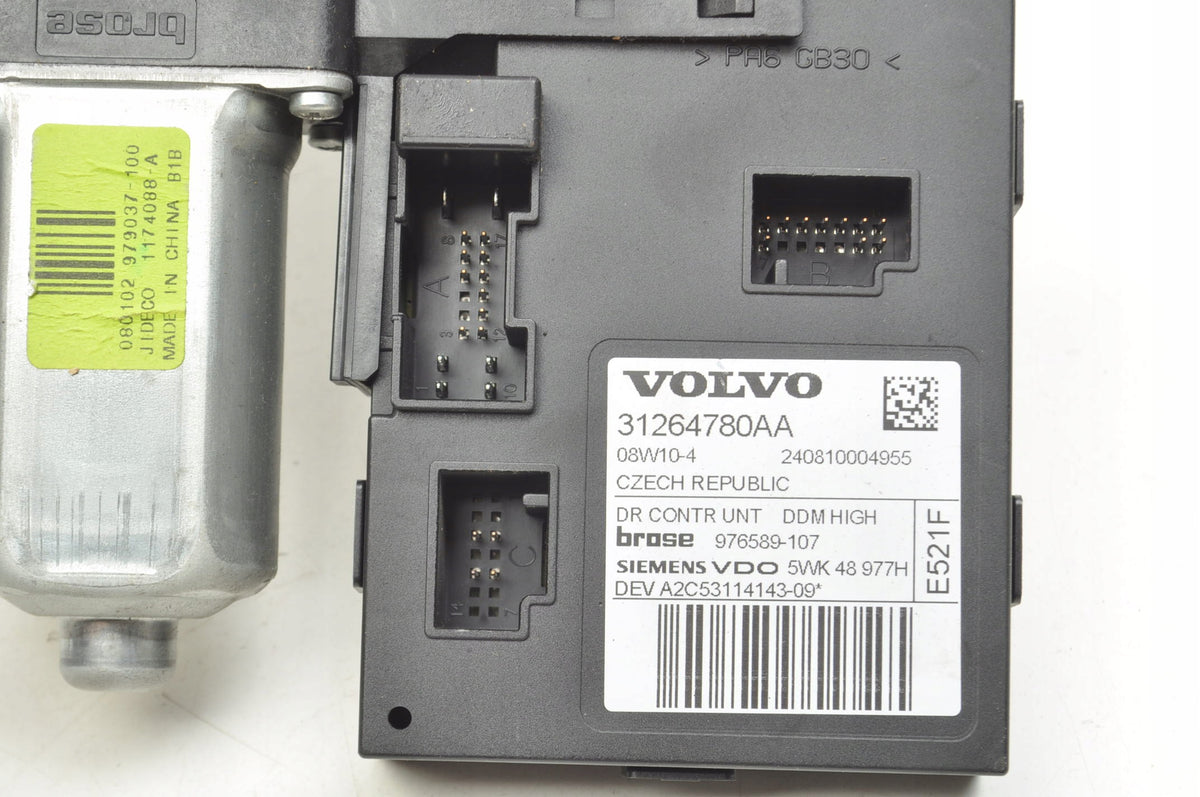 VOLVO S40 II V50 WINDSCREEN MOTOR LEFT FRONT LIFT 31264780