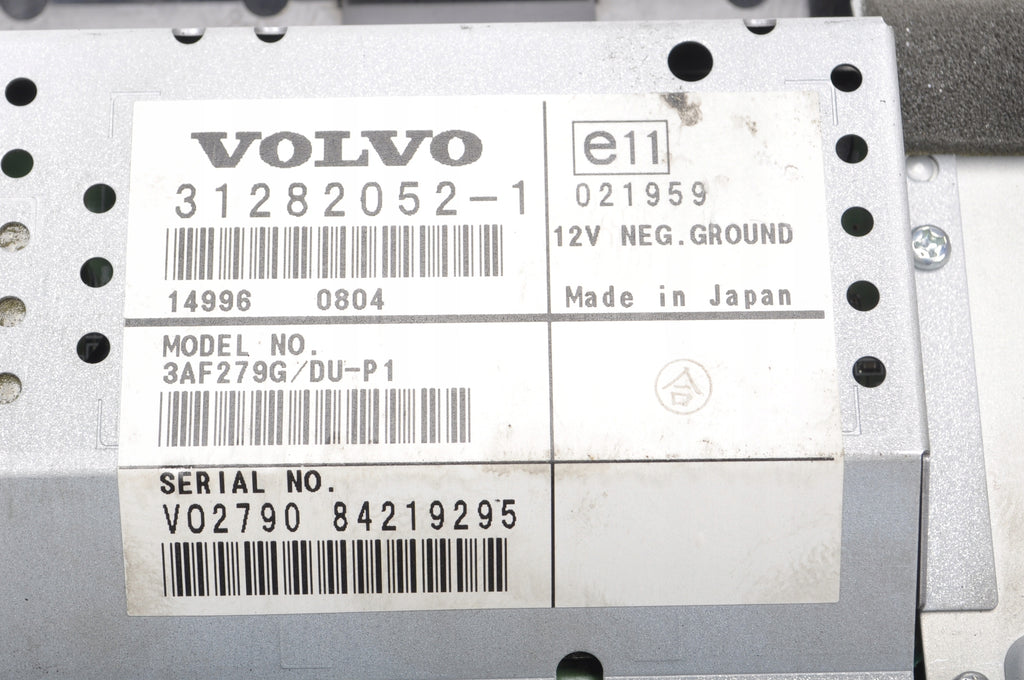 VOLVO S40 V50 DISPLAY NAVIGATION SCREEN 31282052