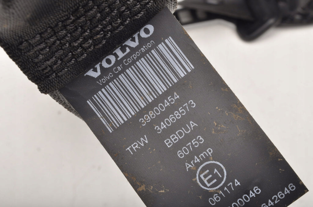 VOLVO S60 II SEAT BELT LEFT REAR 2 ROW 39800454