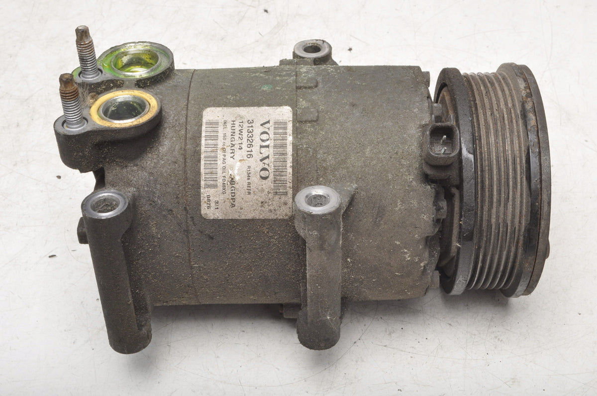 VOLVO S60 II V60 1.6 T3 150KM AIR CONDITIONING COMPRESSOR 31332616