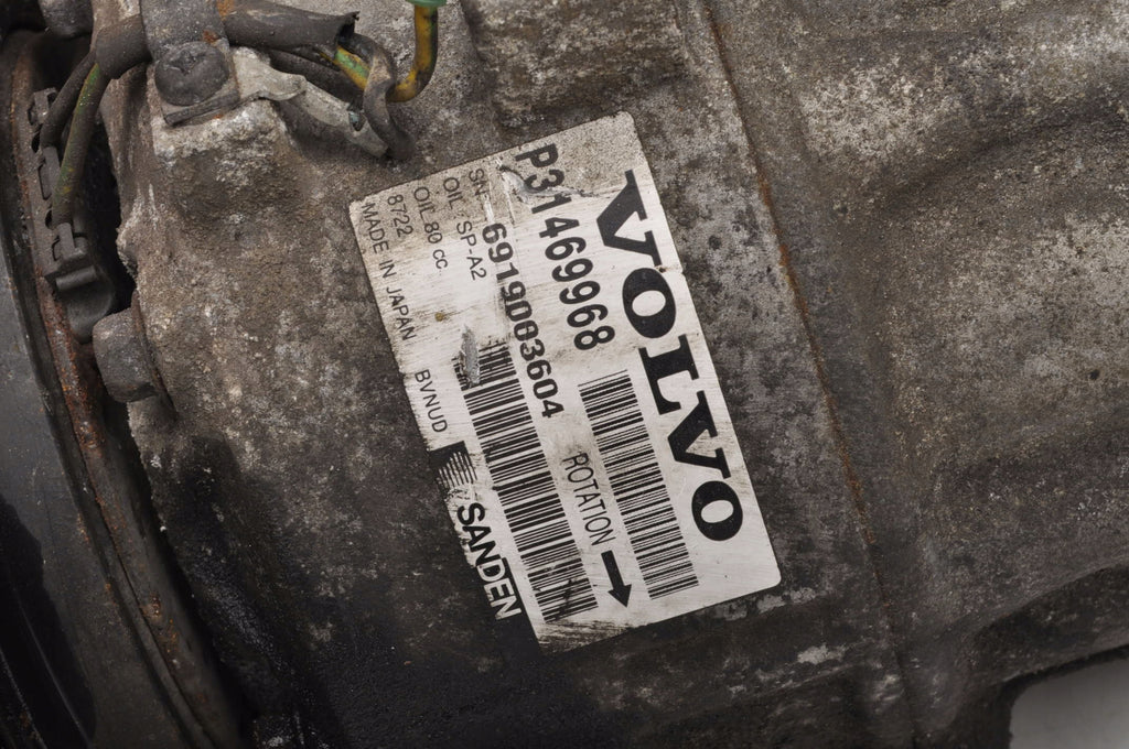 VOLVO S60 II V60 2.0 D2 120KM AIR CONDITIONING COMPRESSOR 31469968