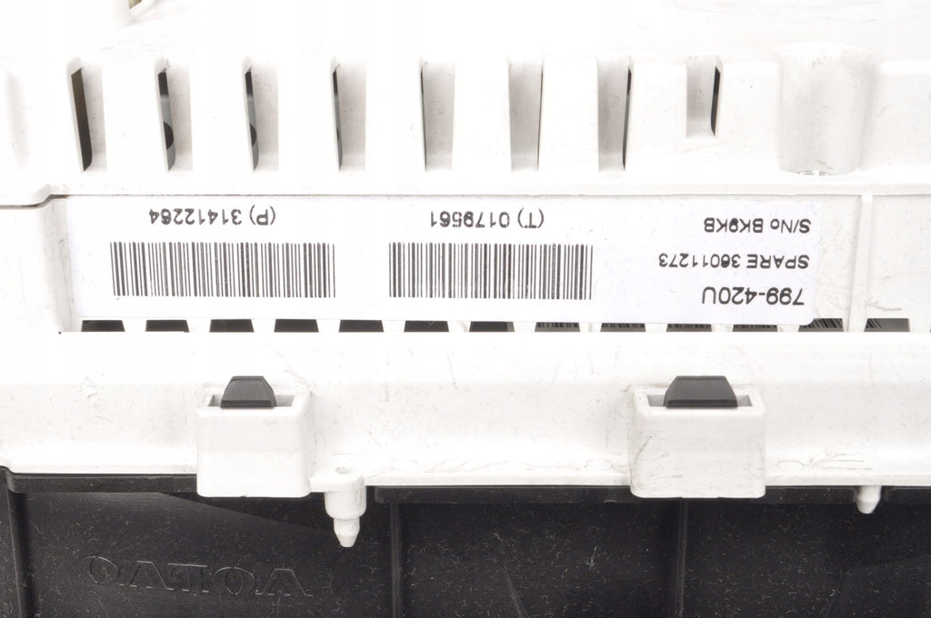 VOLVO S60 II V60 2.4 D5 COUNTER CLOCKS 31412264 ENGLISH
