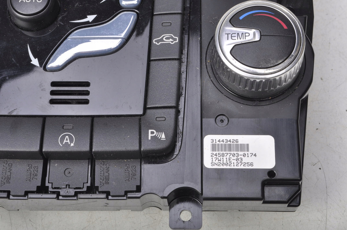 VOLVO S60 II V60 AIR CONDITIONING PANEL 31443426
