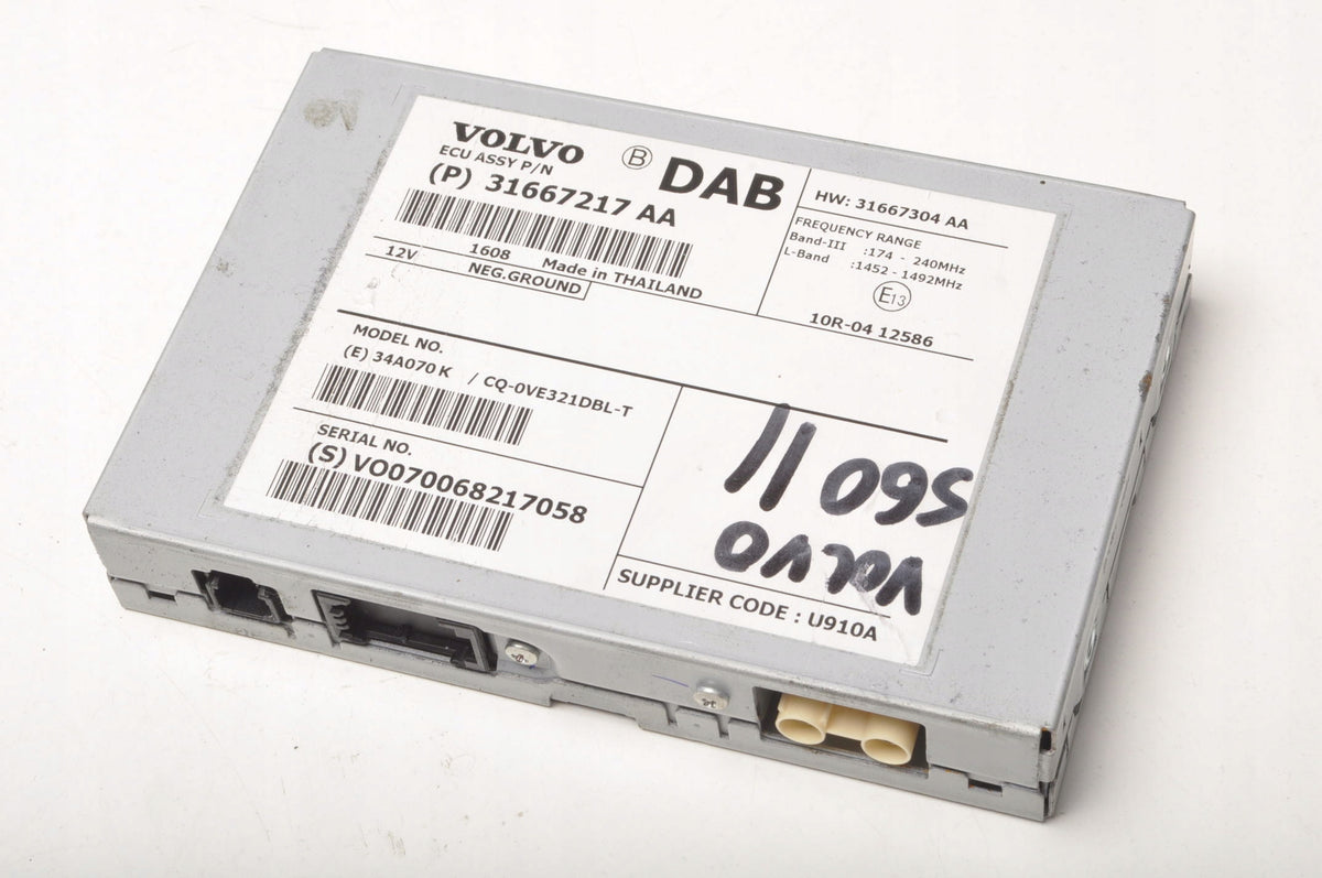 VOLVO S60 II V60 ANTENNA AMPLIFIER 31667217AA