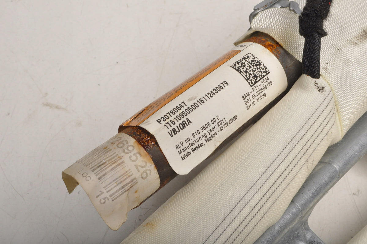 VOLVO S60 II V60 CURTAIN AIRBAG RIGHT 30780647