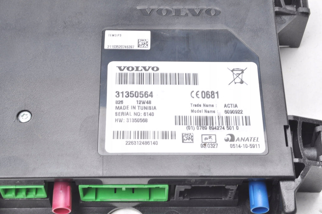 VOLVO S60 II V60 DRIVER NAVIGATION MODULE 31350564