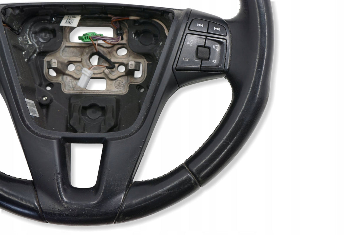 VOLVO S60 II V60 II LIFT 14R STEERING WHEEL LEATHER MULTI 31250592