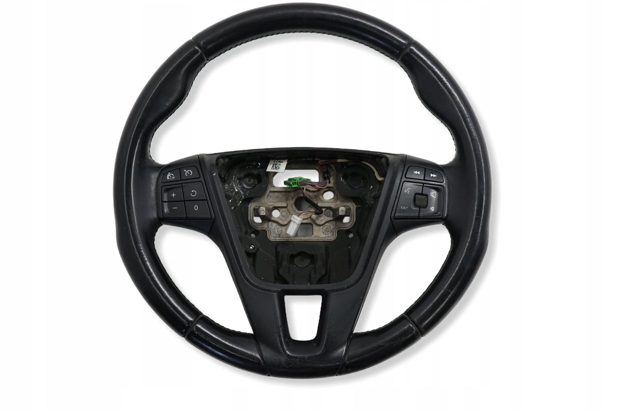 VOLVO S60 II V60 II LIFT 14R STEERING WHEEL LEATHER MULTI 31250592