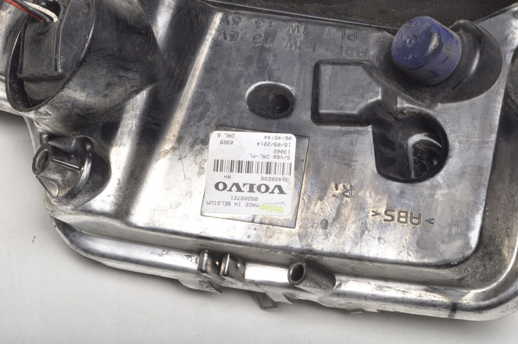 VOLVO S60 II V60 LIFT DAYTIME RUNNING LAMP RIGHT 31420239