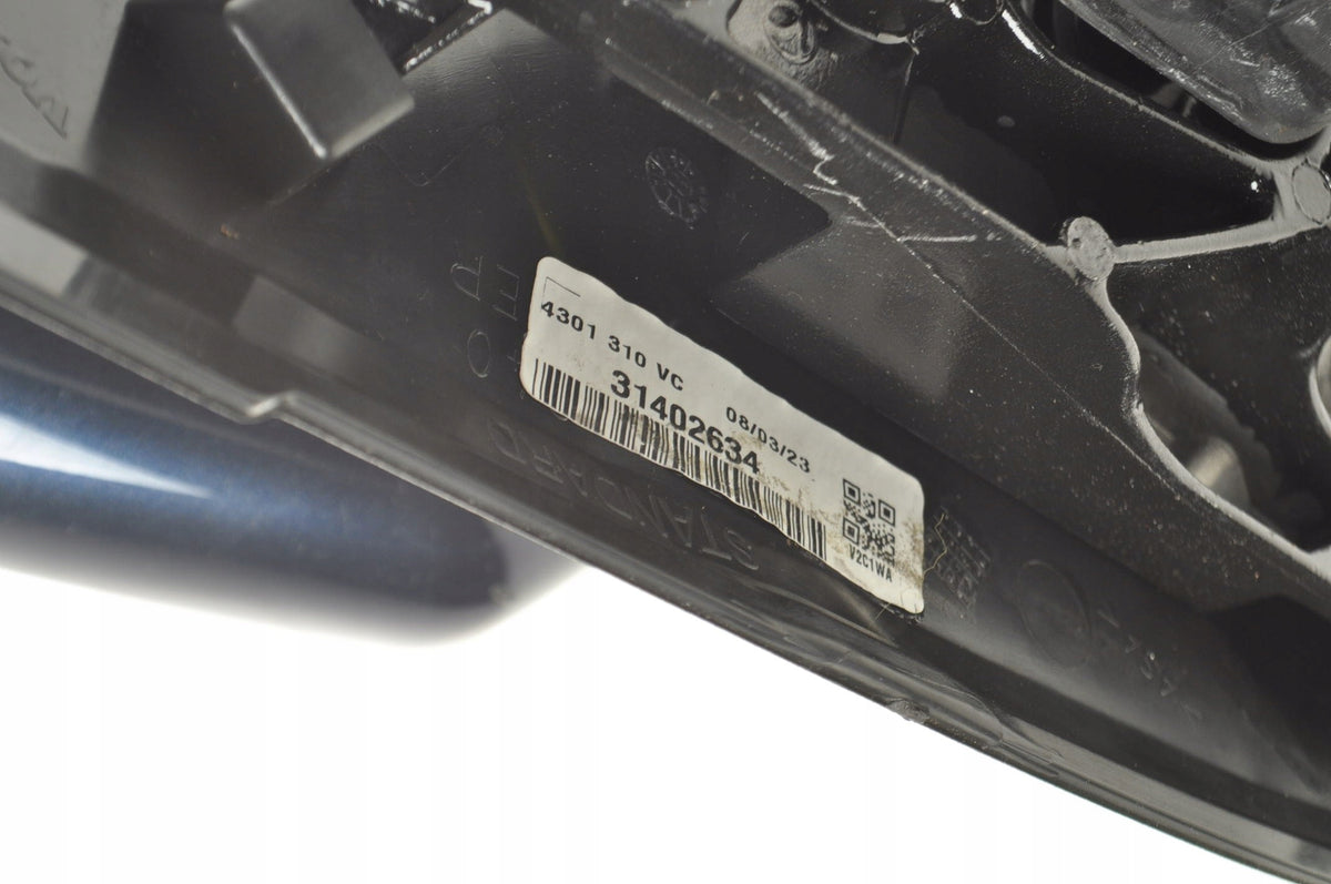 VOLVO S60 II V60 MIRROR RIGHT ELECTRIC 8 PIN