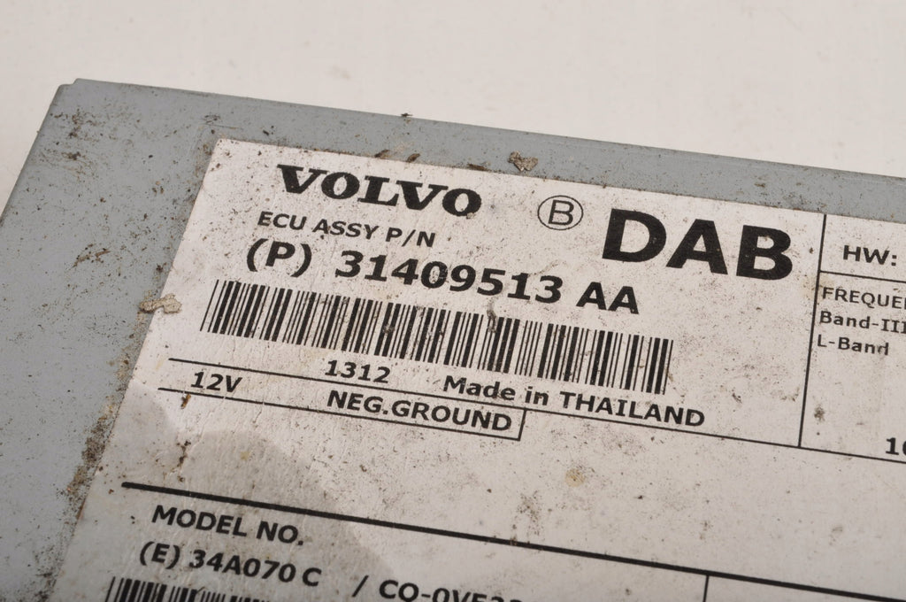 VOLVO S60 II V60 MODULE DRIVER DAB 31409513
