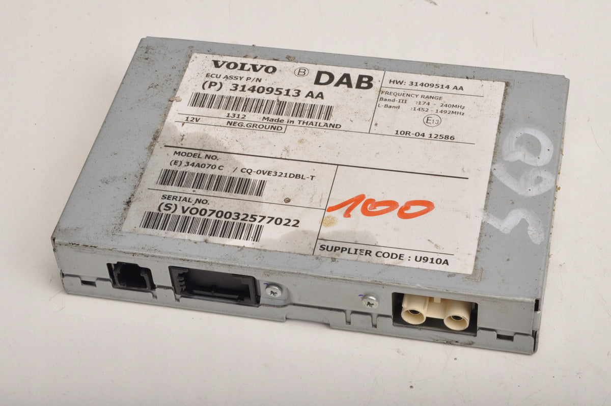 VOLVO S60 II V60 MODULE DRIVER DAB 31409513