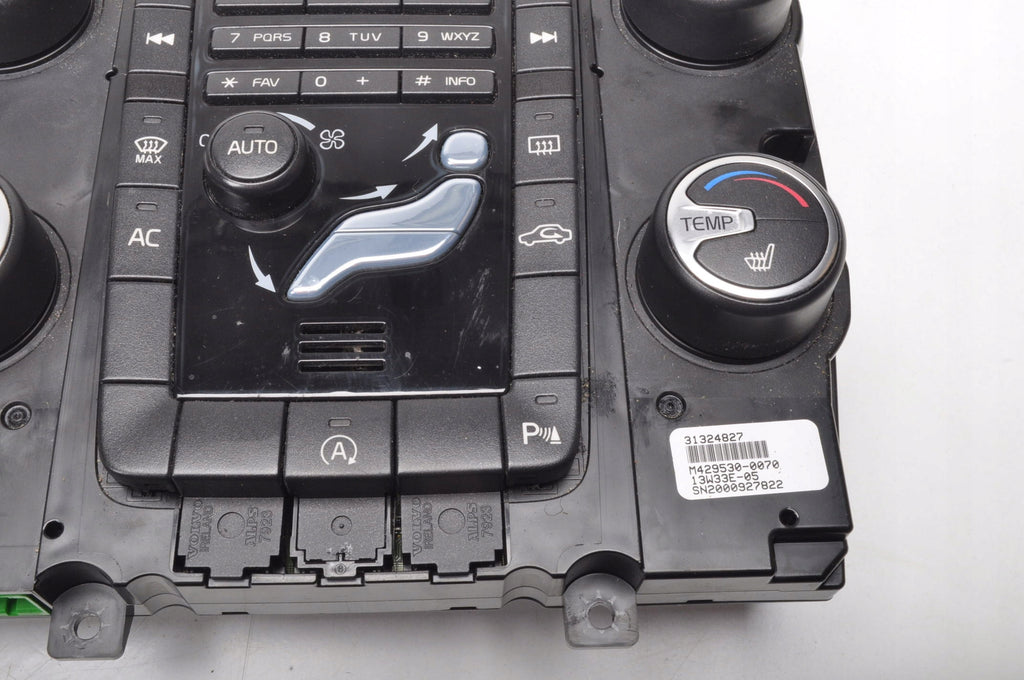 VOLVO S60 II V60 PANEL AIR CONDITIONING SWITCH 31324827