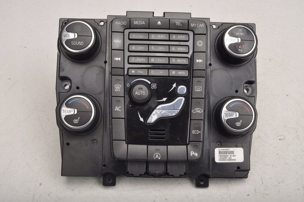 VOLVO S60 II V60 PANEL AIR CONDITIONING SWITCH 31443427