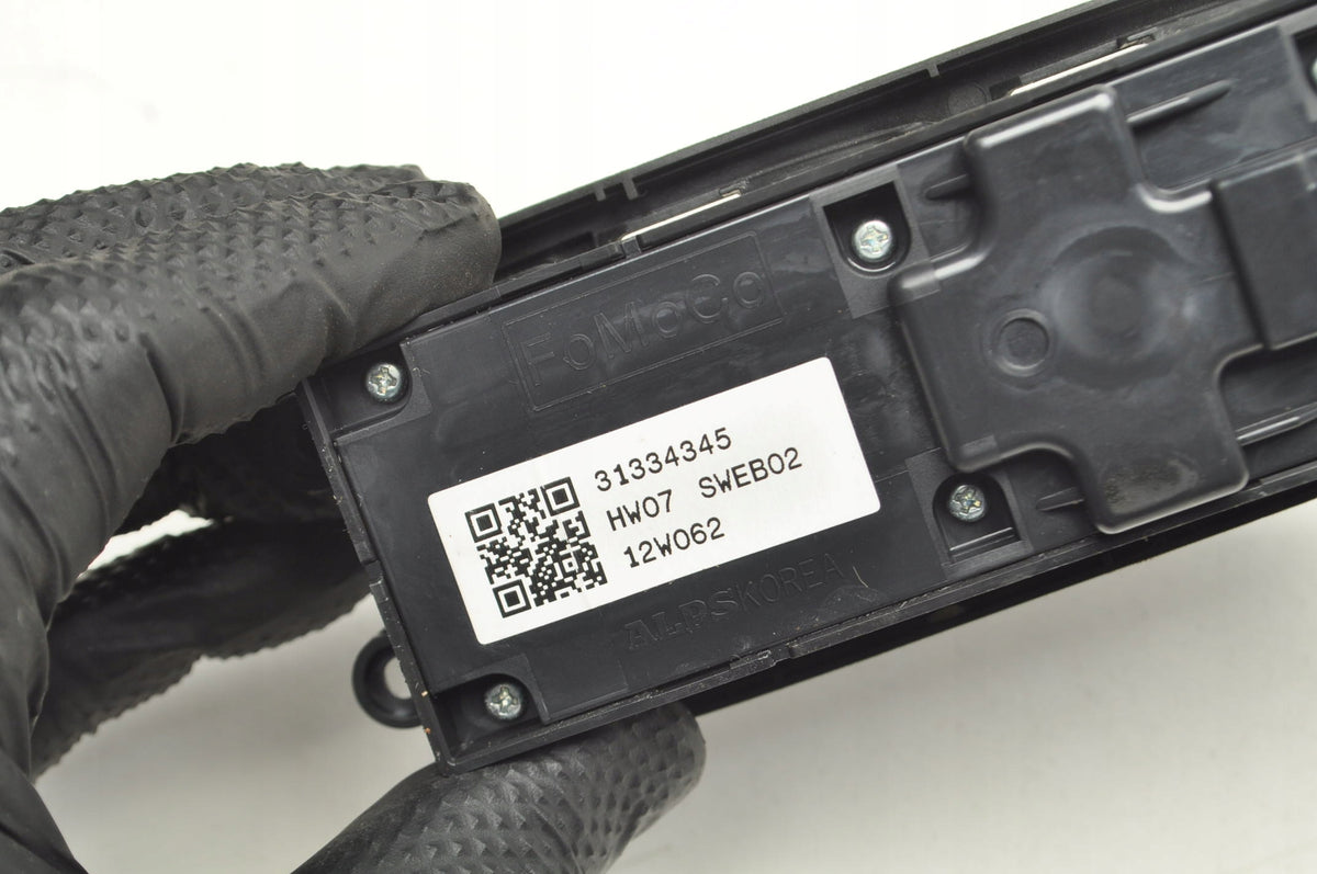 VOLVO S60 II V60 PANEL WINDOW SWITCH 31334345