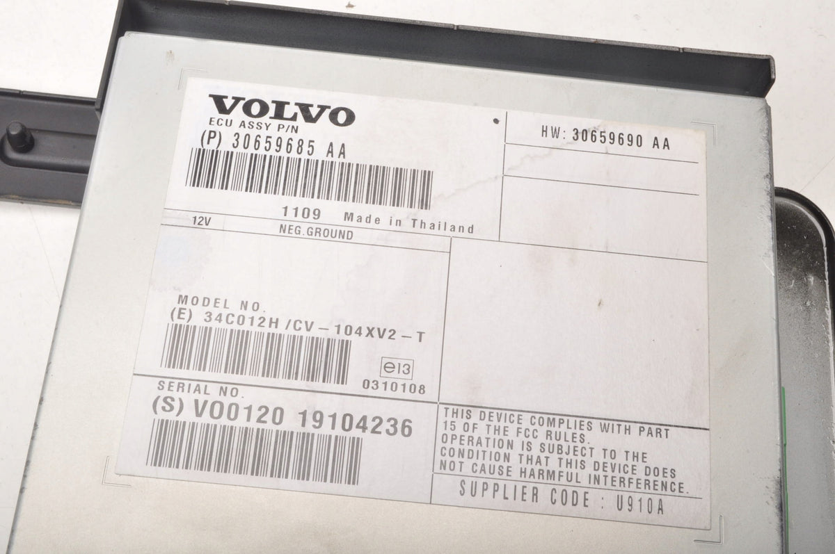 VOLVO S60 II V60 RADIO AMPLIFIER 30659685