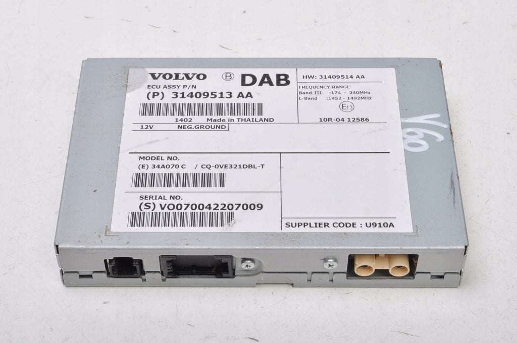 VOLVO S60 II V60 RADIO AMPLIFIER 31409513AA LIFT