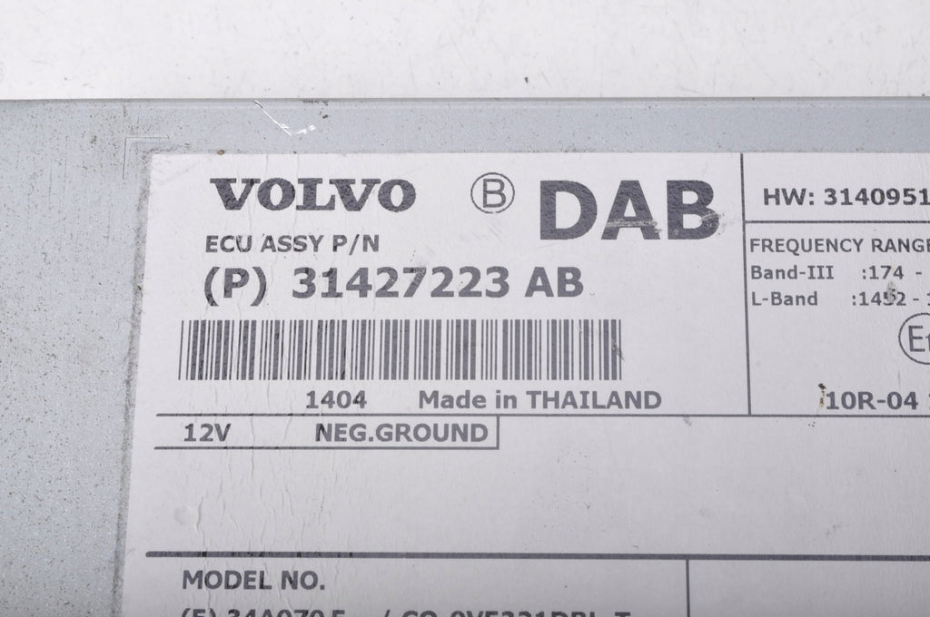 VOLVO S60 II V60 RADIO TUNER 31427223