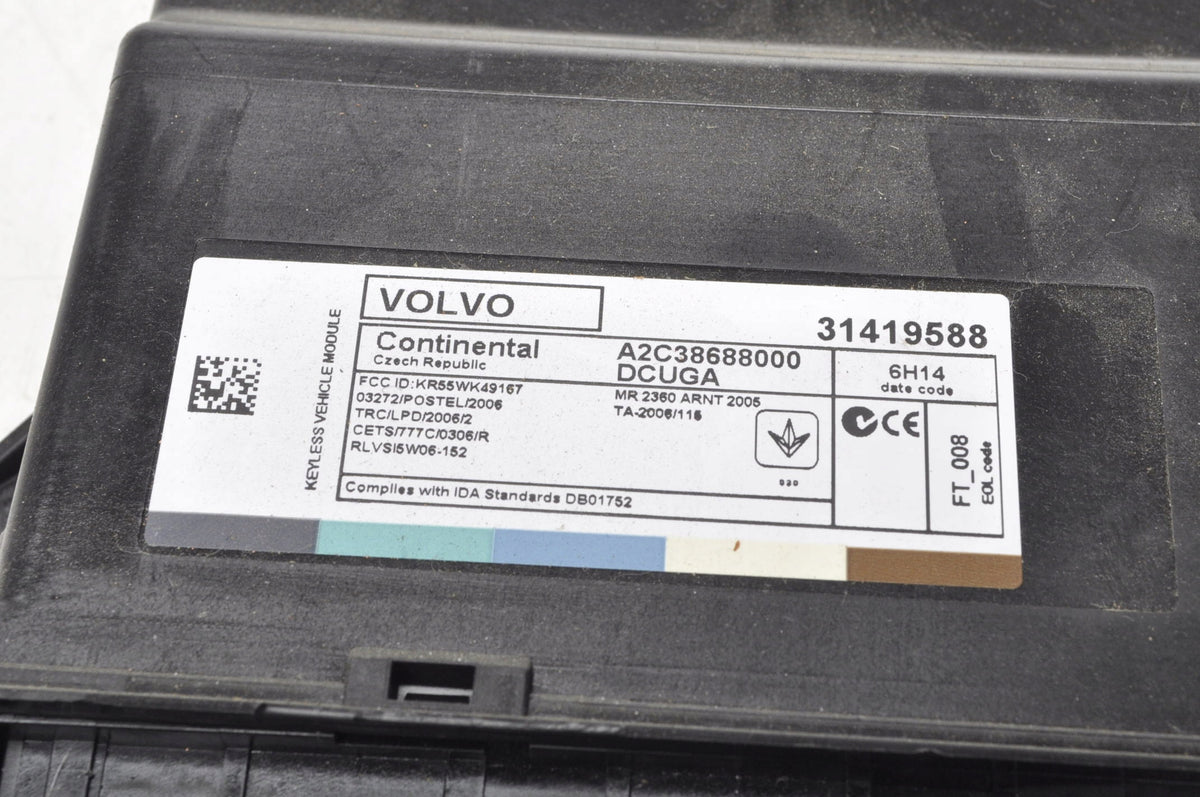VOLVO S60 II V60 RELAY MODULE 31419588 LIFT