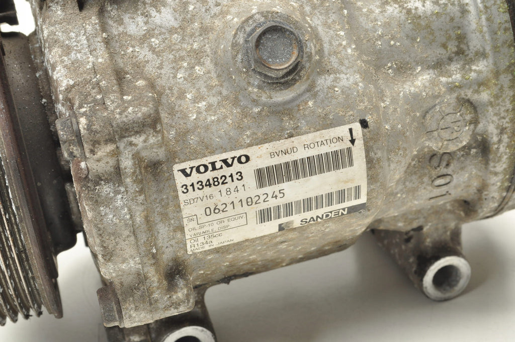 VOLVO S60 II V60 S80 V70 1.6 D2 114KM AIR CONDITIONING COMPRESSOR 31348213