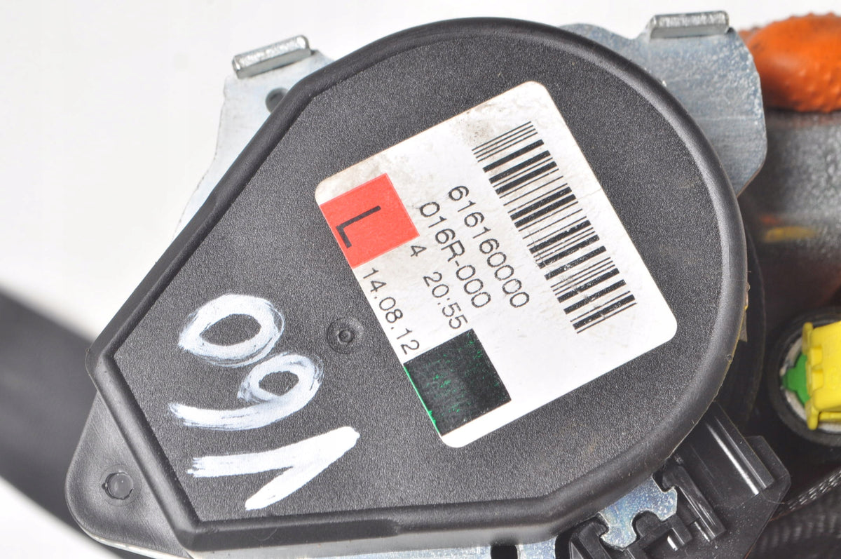 VOLVO S60 II V60 SEAT BELT LEFT REAR 2 ROW 39823324