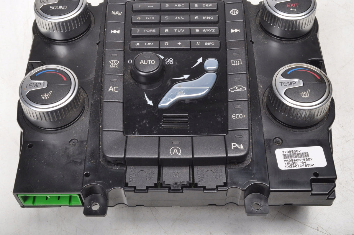 VOLVO S60 II V60 XC60 PANEL AIR CONDITIONING SWITCH LIFT 31398587