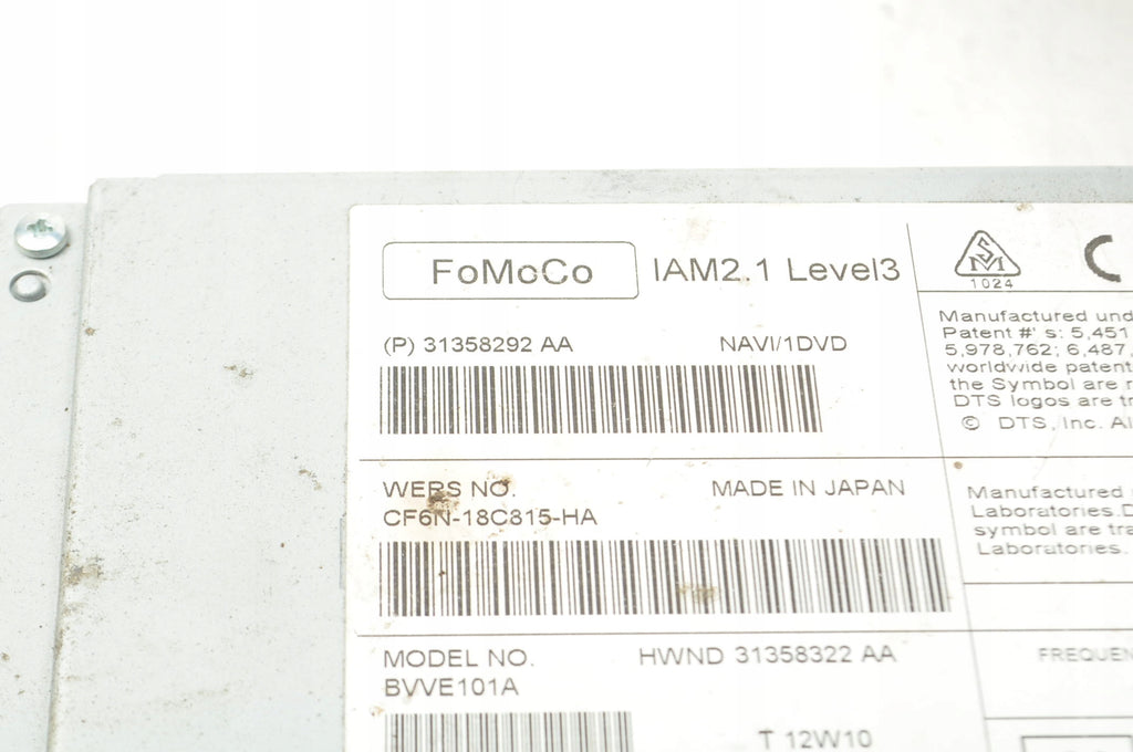 VOLVO S60 II V60 XC60 XC70 II RADIO 31358292