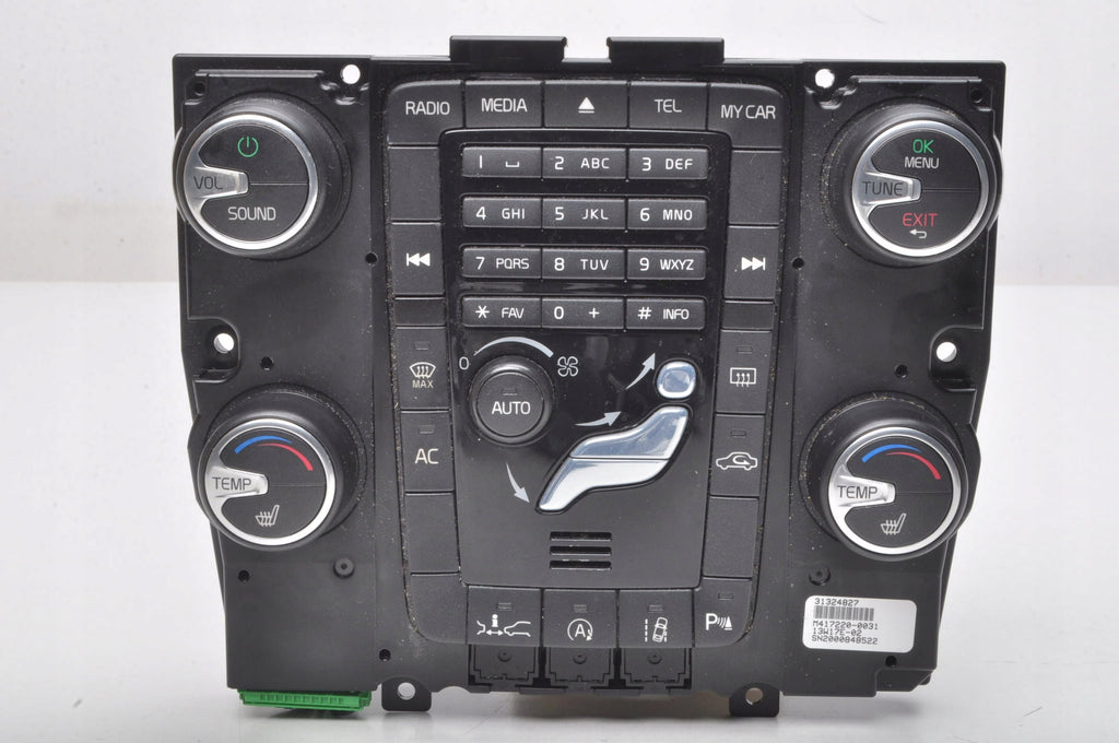 VOLVO S60 II V70 III S80 II V60 PANEL AIR CONDITIONING SWITCH 31324827