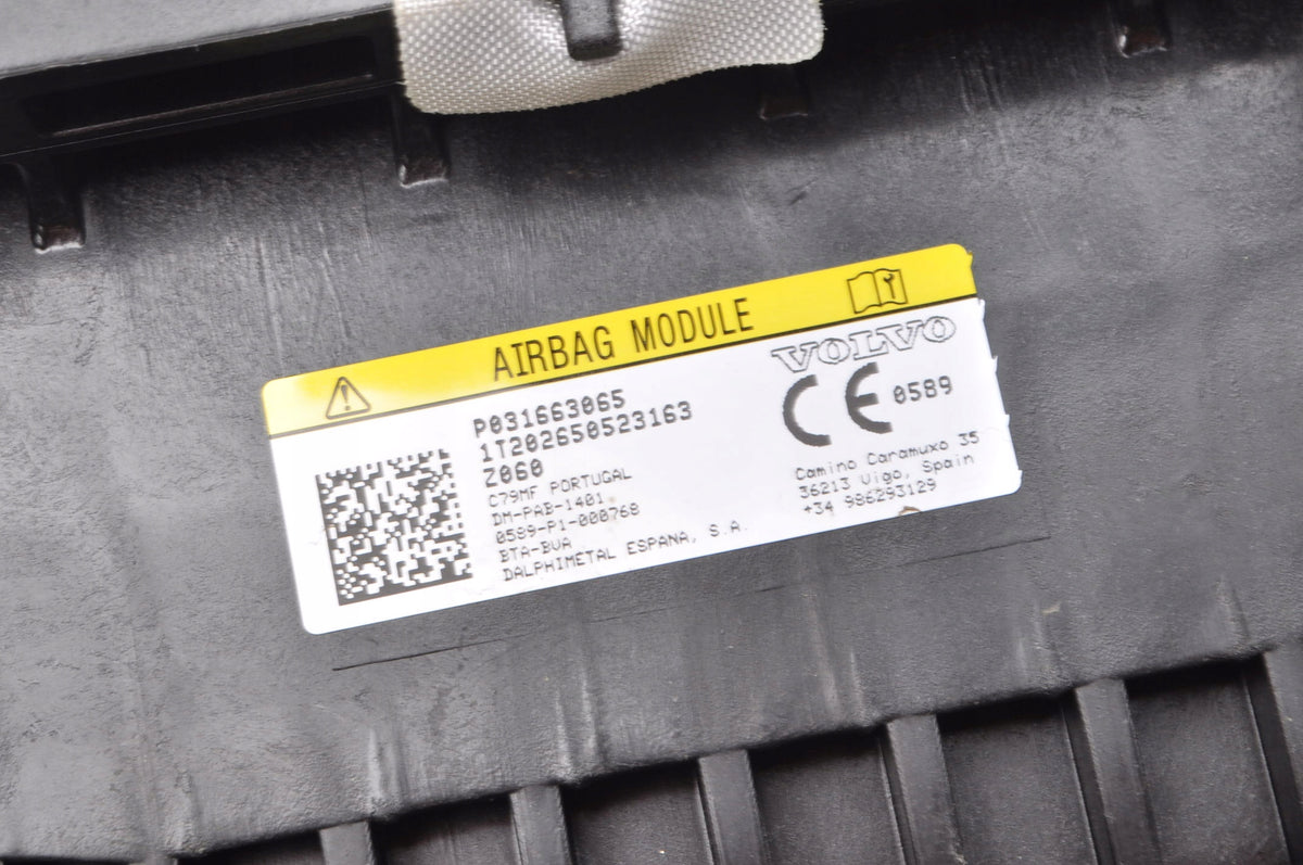 VOLVO S60 III V60 II PASSENGER AIRBAG P031663065