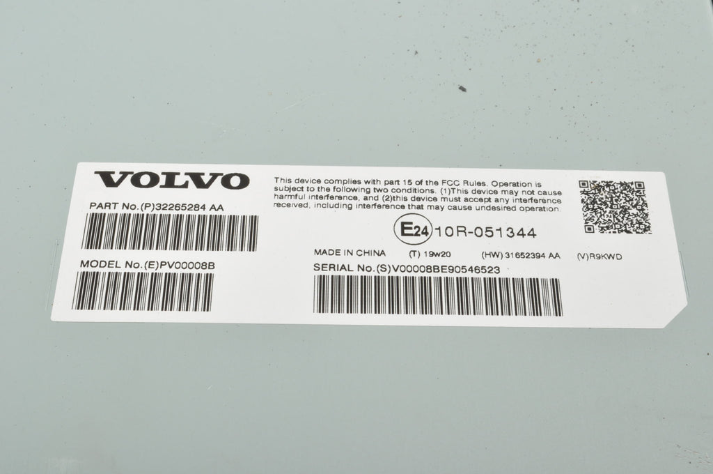 VOLVO S60 III V60 II S90 RADIO AMPLIFIER 32265284