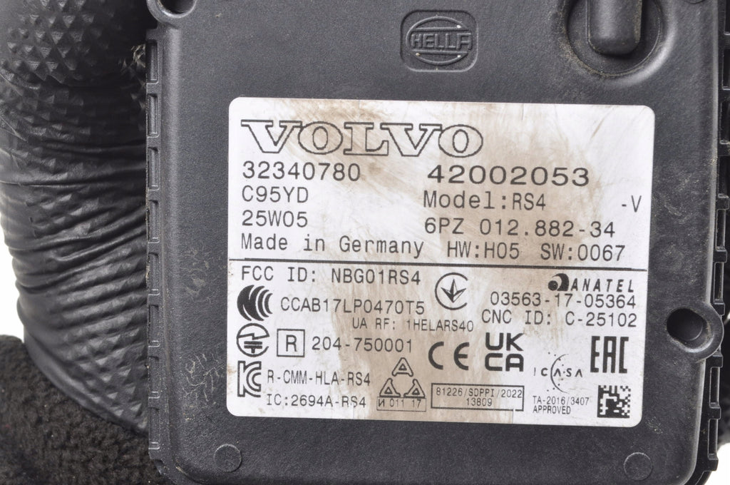 VOLVO S60 III V60 II XC60 II RADAR DSC 32340780