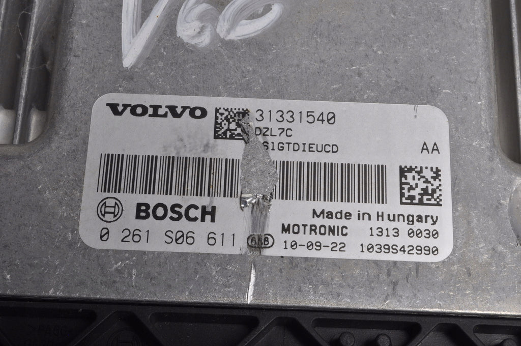 VOLVO S60 V60 V70 S80 1.6 T COMPUTER ENGINE DRIVER 31331540